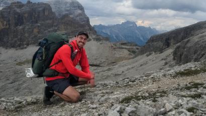 Bild: Bene Hofrichter
Bene Hofrichter wanderte in 70 Tagen von Triest nach Monaco über die Alpen.