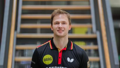 Bild: Rolf Vennenbernd/dpa
Der deutsche Topspieler Benedikt Duda.