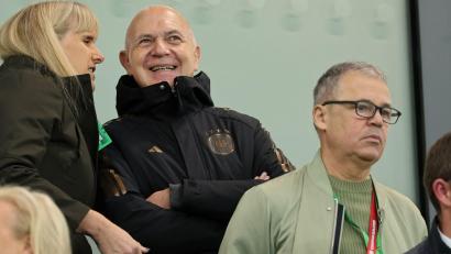 Bild: Christian Charisius/dpa
Befürwortet Reformen im Nachwuchsfußball: Andreas Rettig (r).