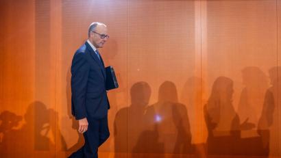 Bild: Michael Kappeler/dpa
Merz steht nach seiner Äußerung heftig in der Kritik. (Archivbild)