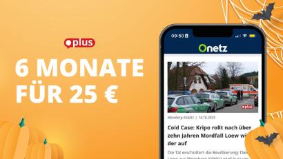 Grafik: Marco Meier
Über 45 € Ersparnis mit dem OnetzPlus Halloween-Abo sichern.