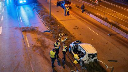 Bild: Lars Halbauer/NEWS5/dpa
Bei einem Unfall in München sind mehrere Personen verletzt worden.