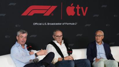 Bild: Eric Gay/AP/dpa
Alle sind gespannt, was aus der Partnerschaft der Formel 1 mit Apple entstehen kann.