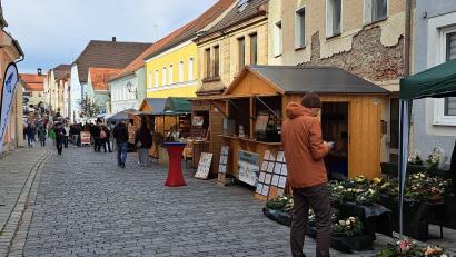 Bild: wel
In der Hauptstraße war das Zentrum des Kirchweihmarktes