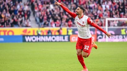Bild: Harry Langer/dpa
Später Ausgleich: Vincenzo Grifo traf für Freiburg zum 2:2.