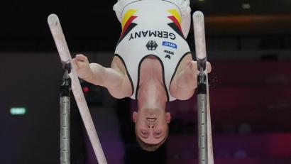 Bild: Dita Alangkara/AP/dpa
War mit seinem WM-Auftritt unzufrieden: Nils Dunkel.