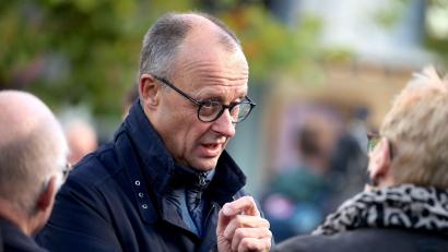Bild: Christoph Reichwein/dpa
CDU-Chef Merz zieht klare Linie: keine Zusammenarbeit mit der AfD mit ihm als Parteivorsitzendem. (Archivbild)