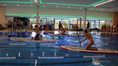 Bild: Paula Heinze
Bilder vom Schwimmwettkampf am Nachmittag des Jubiläums.