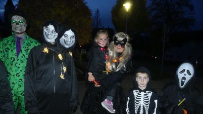 Bild: rn
Am 26. Oktober wird in Eschenbach mit dem Gruselspaziergang Halloween vorgefeiert.