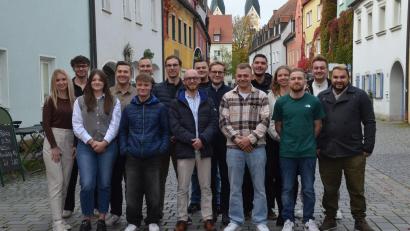 Bild: Kunz
Ein Teil der Stadtratskandidaten der Jungen Union Weiden.