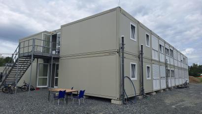 Bild: Landkreis Tirschenreuth
Containerunterkünfte in Kemnath und Plößberg werden aufgelöst.