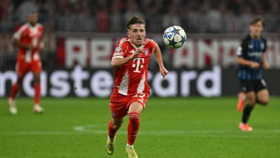 Bild: Sven Hoppe/dpa
Jung, dynamisch und erfolgreich: Der 17-jährige Lennart Karl ist nun jüngster Champions-League-Torschütze des FC Bayern.