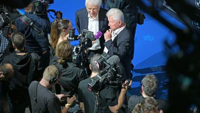 Bild: Malin Wunderlich/dpa
Viele sind schon gespannt, was das Duo nach dem Ende als „Tatort“-Ermittler machen wird.