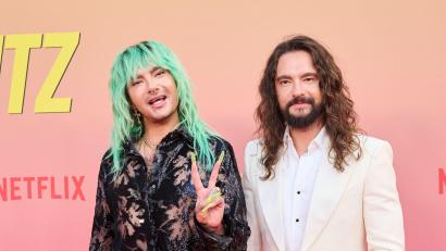 Bild: Annette Riedl/dpa
Der Preis für die beliebteste Reality-Serie geht an Tom und Bill Kaulitz. (Archivfoto)