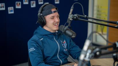 Bild: Marina Gube
Youngster Georg Thal war in der neuen Folge des Podcasts "Powerplay" zu Gast.