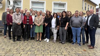 Bild: Jona Lang
28 Mitarbeiter von Oberpfalz-Medien feiern am Mittwoch im Hotel "Zur Heimat" ihre Jubiläen.