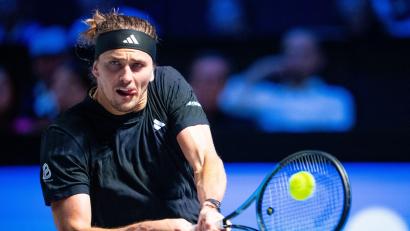 Bild: Georg Hochmuth/APA/dpa
Eine Runde weiter: Alexander Zverev.