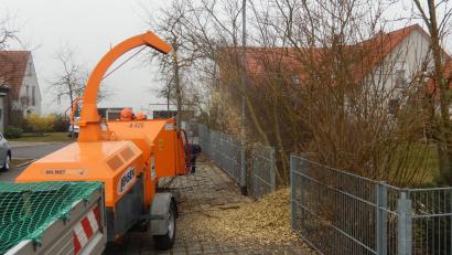 Bild: Susanne Uschold, Stadt Amberg
Auch dieses Jahr gibt es wieder eine Häckselaktion in Amberg.