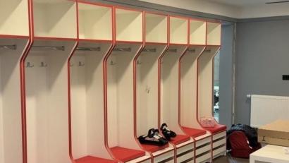 Bild: Nikolei Dürbeck
Beim SV Inter Bergsteig wurde die Kabine vergangenes Jahr auf Vordermann gebracht.