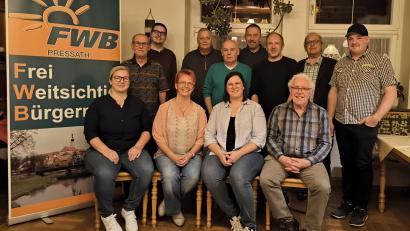 Bild: Freier Wählerblock Pressath
Die Kandidaten des Freien Wählerblocks Pressath
