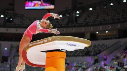 Bild: Dita Alangkara/AP/dpa
Karina Schönmaier muss eine schwere WM-Enttäuschung verkraften.