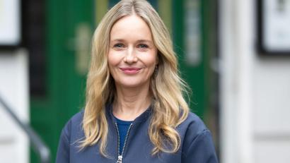 Bild: Sebastian Gollnow/dpa
Mit elf hat sie den ersten Film gedreht: Stefanie Stappenbeck,.