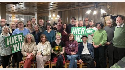 Bild: Yvonne Rösel
Das sind die Kreistagskandidaten der Grünen nach der Wahl der Kandidatenliste im Kreisverband Amberg-Sulzbach..