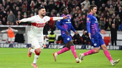 Bild: Marijan Murat/dpa
Torschütze zum 2:1: Deniz Undav