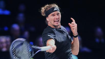 Bild: Heinz-Peter Bader/AP/dpa
Alexander Zverev spielt in Wien so gut wie seit Monaten nicht mehr.