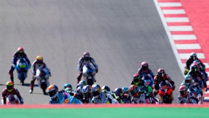 Bild: Jose Breton/AP/dpa
Der Schweizer Motorrad-Pilot Noah Dettwiler kämpft nach einem schweren Unfall weiter um sein Leben. (Archivbild)