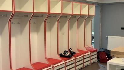 Bild: Nikolei Dürbeck
Beim SV Inter Bergsteig wurde die Kabine vergangenes Jahr auf Vordermann gebracht.