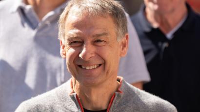 Bild: Silas Stein/dpa
Ex-Bundestrainer Jürgen Klinsmann wird mit dem vakanten Nationaltrainer-Posten in Tschechien in Verbindung gebracht. (Archivbild)