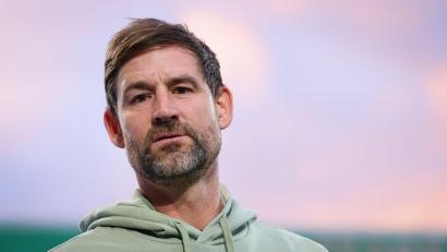 Bild: Daniel Karmann/dpa
Trainer Thomas Kleine hofft auf einen Befreiungsschlag im Pokal.