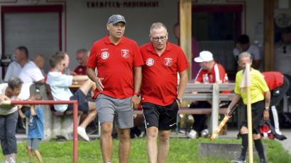 Archivbild: Hubert Ziegler
Oliver Lassmann (links) und Christian Helleder (rechts) gehen nun getrennte Wege. Während Lassmann sein Amt niederlegt, macht Helleder weiter.
