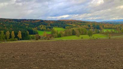 Bild: wro
Die derzeit noch nicht verwicklichten Windkräder im Teichelberg, der im Herbst bunt leuchtet, beschäftigen derzeit die Bürger.