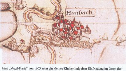 Bild: mma
Nachweislich gab es die Friedhofskirche samt Einfriedung schon 1603.