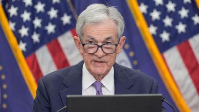 Bild: Manuel Balce Ceneta/AP/dpa
Hält KI nicht für eine Blase: Fed-Chef Powell.