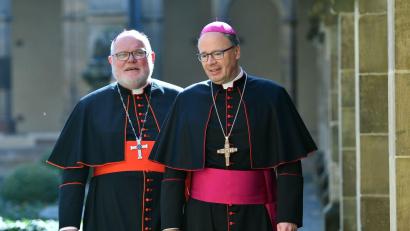 Bild: Harald Tittel/dpa
Eine historische Studie hat den Umgang mit sexuellem Missbrauch zu den Amtszeiten von Marx und Ackermann untersucht. (Archivbild)