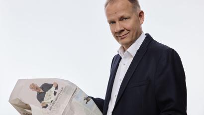 Bild: Martina Boghdan/exb
Thomas Schreckenberger zeigt sein aktuelles Kabarettprogramm „Irre sind menschlich“.