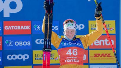 Bild: Christoffer Andersen/NTB/dpa
Solche Jubelbilder wird man mit Victoria Carl wohl erstmal nicht mehr sehen. (Archivbild)