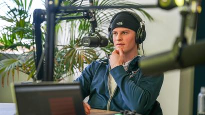 Bild: Marco Meier
Noah Samanski war zu Gast in der neuen Folge des Podcasts "Powerplay".