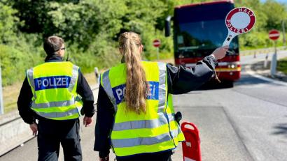Symbolbild: Gabi Schönberger
Bei einer Grenzkontrolle fiel ein Franzose ohne Führerschein auf.