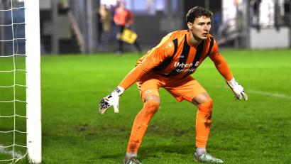 Bild: Gerhard Büttner
SpVgg-SV-Torwart Jannik Schmutzer blieb auch in seinem zweiten Spiel ohne Gegentor. Trainer Michael Riester erklärte noch einmal den Torwartwechsel.