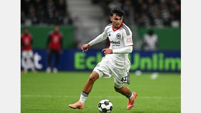 Bild: Arne Dedert/dpa
Eintracht-Profi Can Uzun fällt erst mal aus (Archivbild)