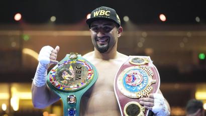 Bild: Nick Potts/PA Wire/dpa
Der deutsche Boxer Agit Kabayel kämpft in Deutschland gegen Damian Knyba. (Archivbild)