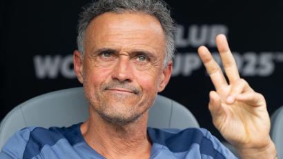 Bild: Sven Hoppe/dpa
Luis Enrique äußert sich zum Champions-League-Duell mit dem FC Bayern.