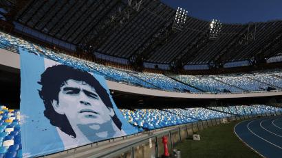Bild: Alessandro Garofalo/LaPresse via ZUMA Press/dpa
Im Stadio Diego Armando Maradona sind am Dienstagabend keine Eintracht-Fans zugelassen. (Archivbild)