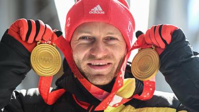 Bild: Robert Michael/dpa-Zentralbild/dpa
Der viermalige Olympiasieger Francesco Friedrich will in Cortina seine Olympia-Erfolge wiederholen. (Archivbild)