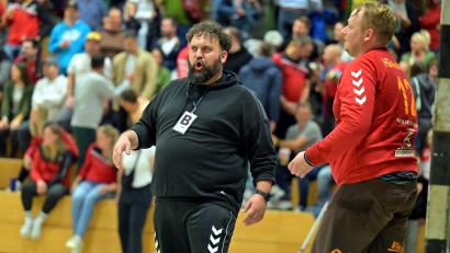 Archivbild: Hubert Ziegler
Christof Heiduk, Trainer HG Amberg, trifft mit seinem Team am Samstag auf seinen Ex-Club TV Wackersdorf.