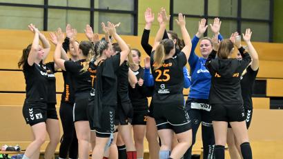 Archivbild: Hubert Ziegler
Die Handballerinnen der HG Amberg empfangen den HC Hersbruck.
